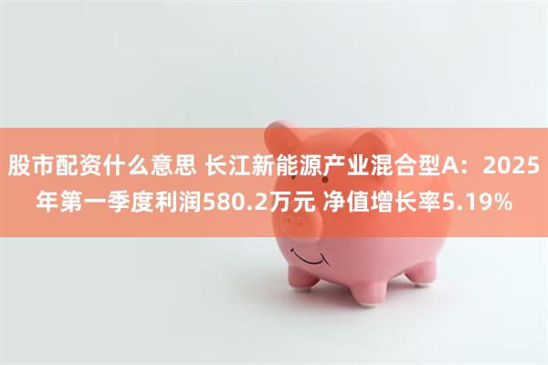 股市配资什么意思 长江新能源产业混合型A：2025年第一季度利润580.2万元 净值增长率5.19%