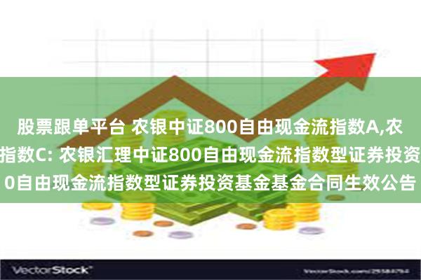 股票跟单平台 农银中证800自由现金流指数A,农银中证800自由现金流指数C: 农银汇理中证800自由现金流指数型证券投资基金基金合同生效公告